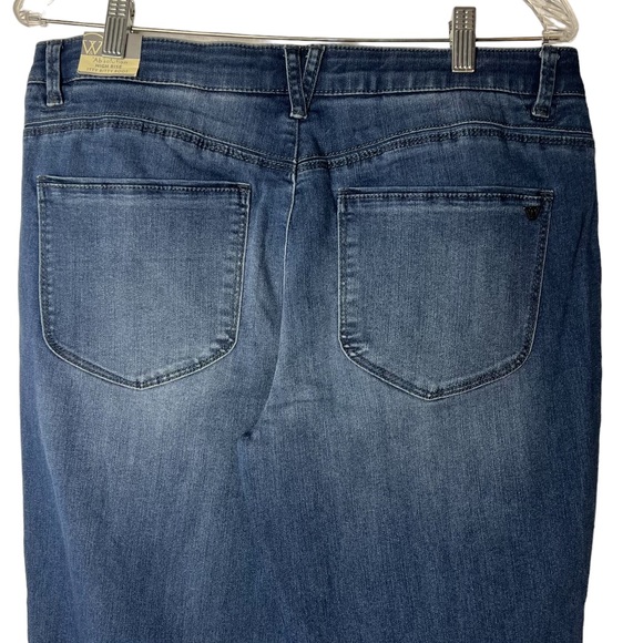 #252 ☑️Wit & Wisdom High Rise Itty Bitty Boot Ab Solutions Denim Bootcut Jean - Picture 5 of 12
